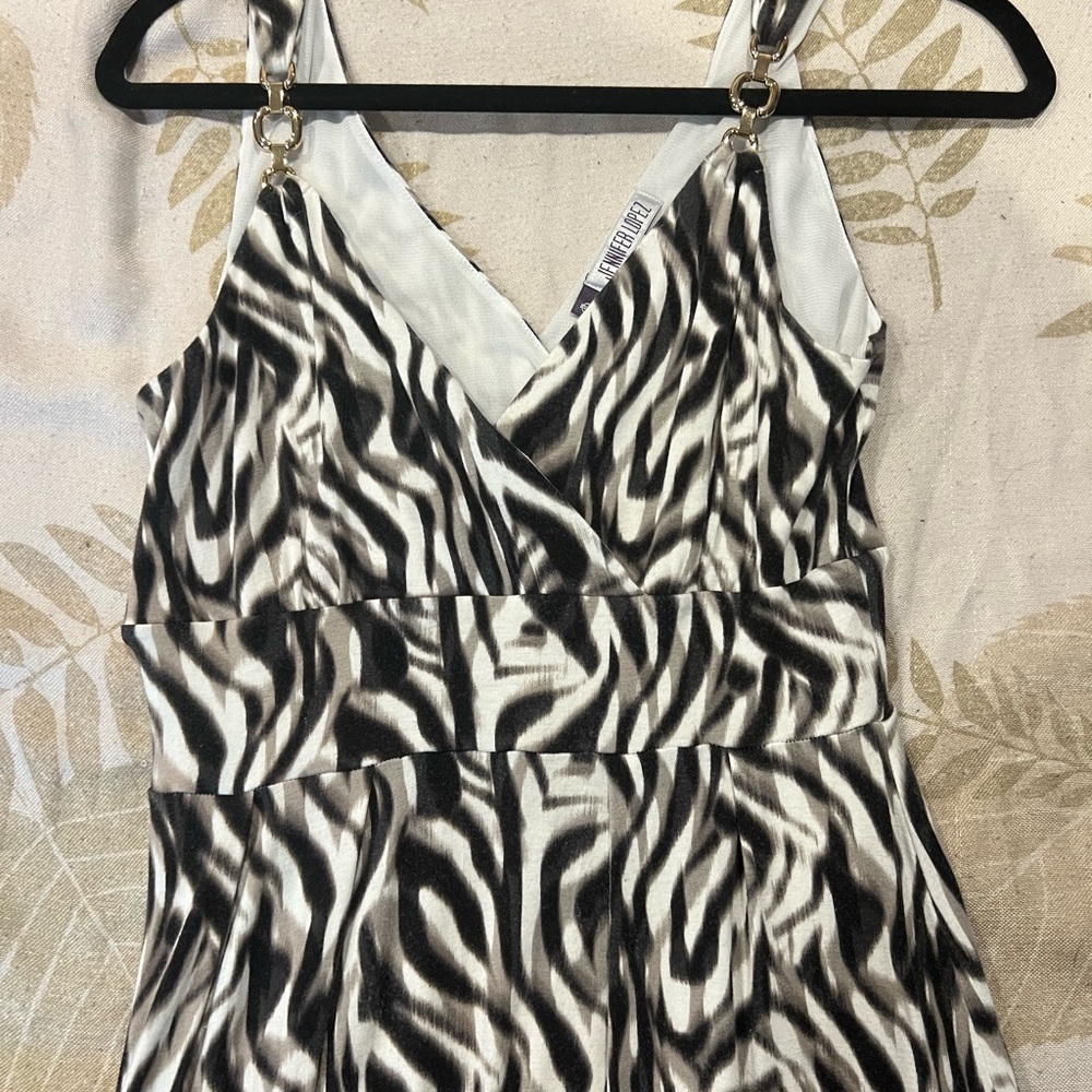 Full length worn once Jennifer Lopez dress